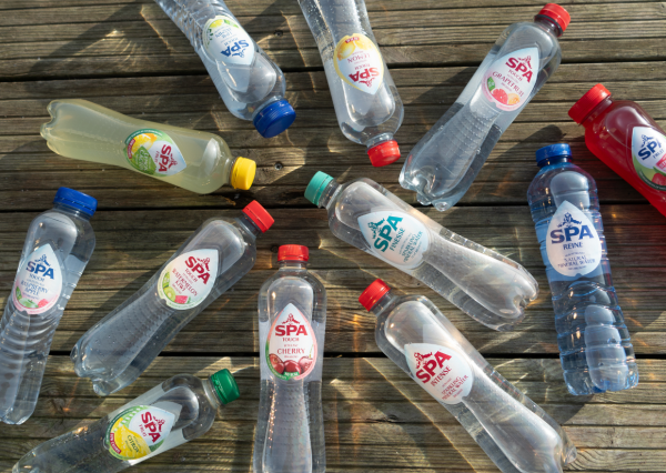 Flatlay bouteilles de SPA®