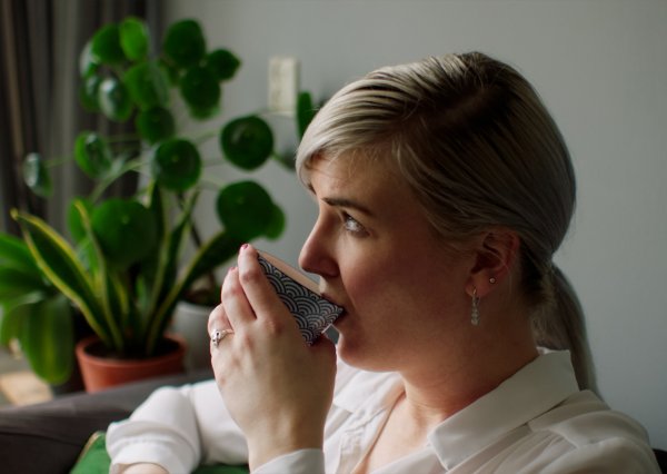 Wendelien est un vrai fan de café